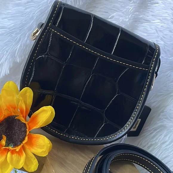 Dooney & Bourke Croco Mini Flap Crossbody - Picture 6 of 14